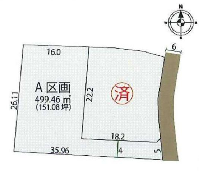 駒場町（足利市）　分譲地