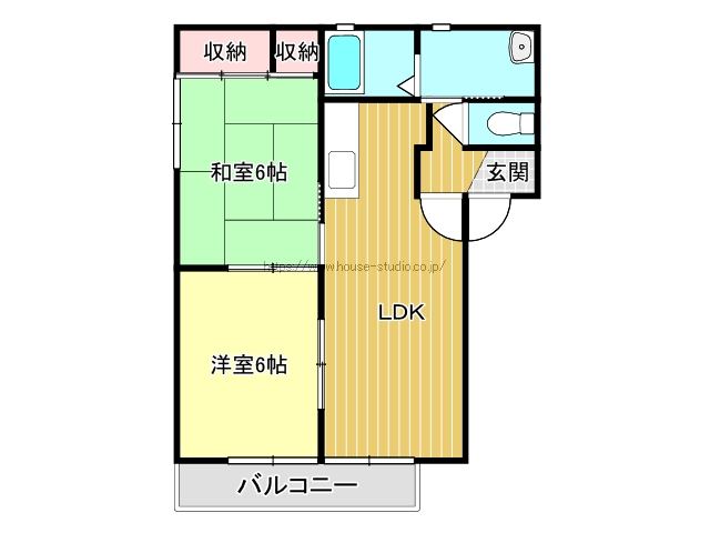 ラフォーレ葉鹿ⅡペットOK棟